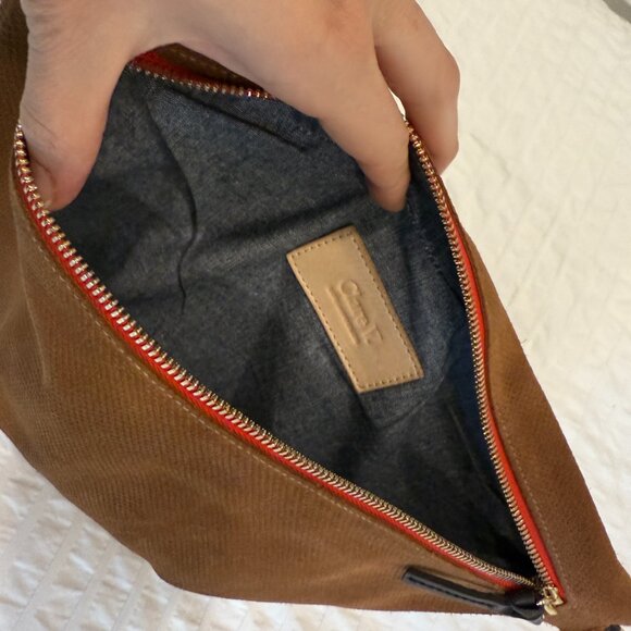 Clare V Grande Fanny In Perforated Suede PLEASE READ DESCRIPTION - Picture 4 of 4